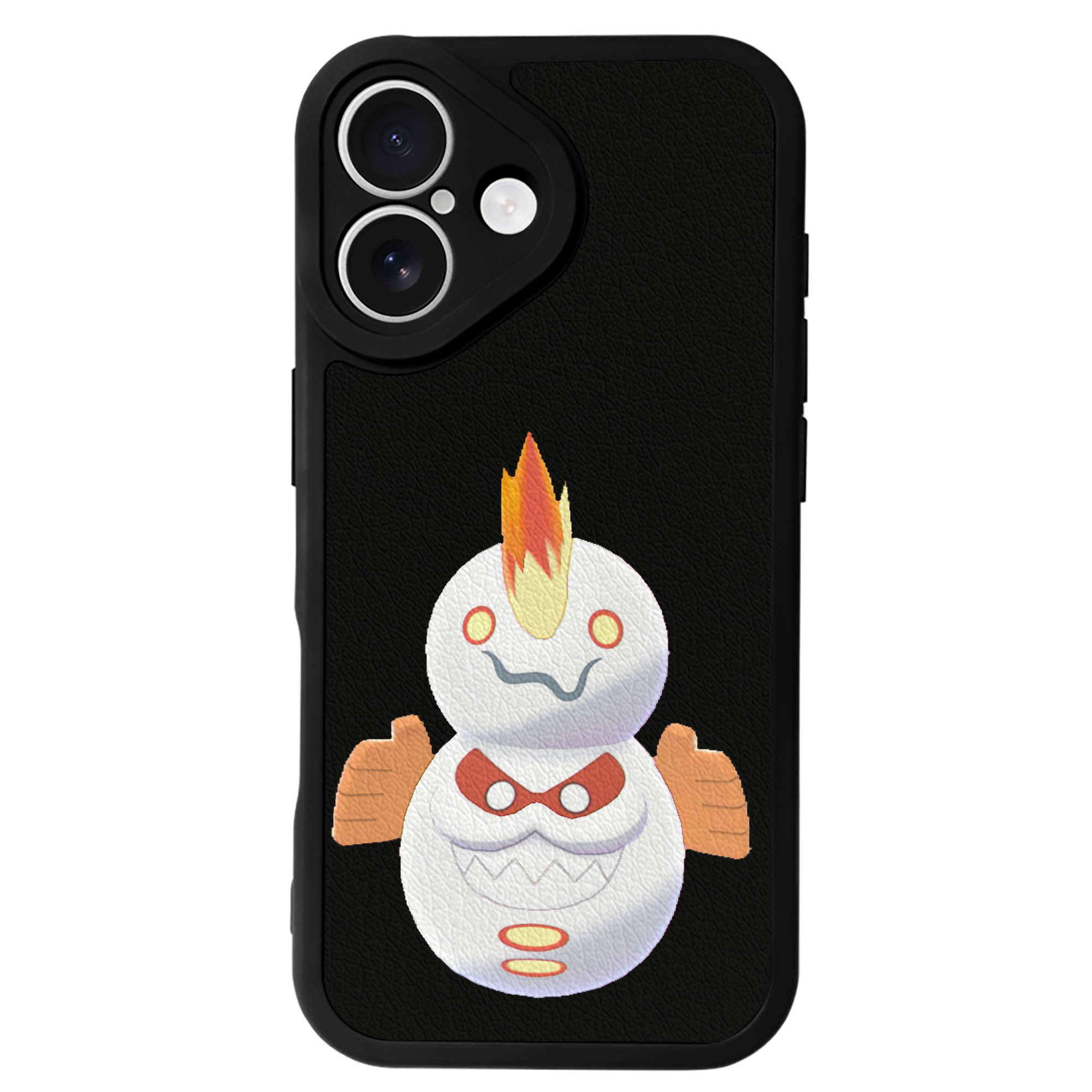 （画像用） ポケットモンスター Pokémon 【iPhone 16シリーズ対応】シリコンスマホケース（レザー調） 材質：シリコン